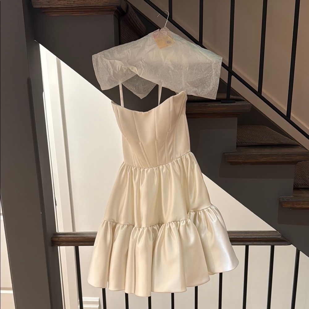 Elegant Cream Kids Dress